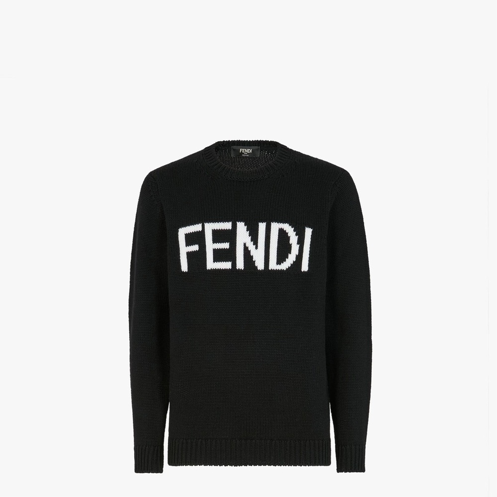 FENDI Logo Sweater Size Small